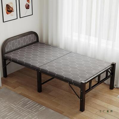 办折宿叠床人床家用成人公室午休床便捷式简易床加床单DTR舍硬板