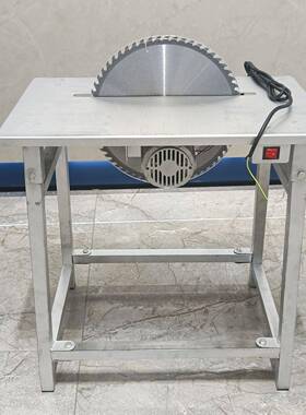 锯柴机家用电锯柴工地2锯锯板锯竹圆盘锯一体带电机整套子27270V