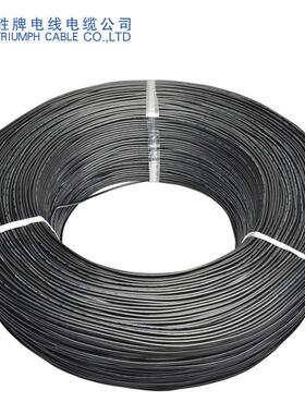 现货UL118516AWG~28AG单芯JJR缠绕屏蔽W线音响线耐温80-度