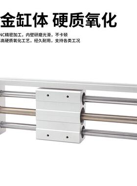 RMTX滑台气RFI缸S25X100X200-1000500A-L400磁偶式无杆气缸