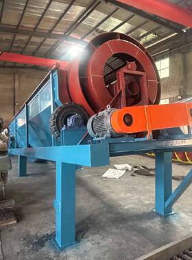 分无轴滚选筒筛筛沙筛石机矿用回转筛设备多层垃圾OLR机筛泥石分