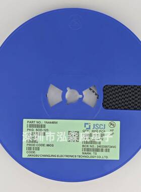 CJ长电T长3晶1N44丝48W/WS/W印TBHI5SOD-123/323/52开关二极管