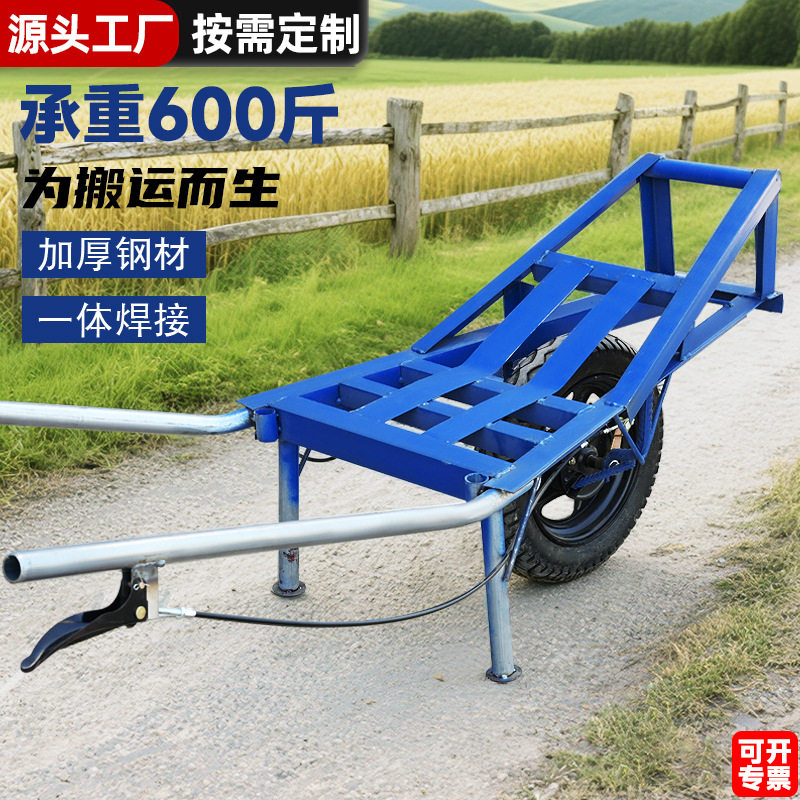 农用加厚独轮手推车载重拉货