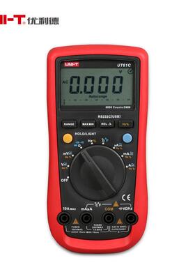 优利德万用表UT61A/UT6B/1UUT16C/UT6SXD1D电流电压表数字万用表T