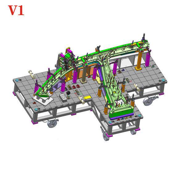 汽副仪板前饰车板总成IFY检具中控台内饰检表具专高精汽车用检具