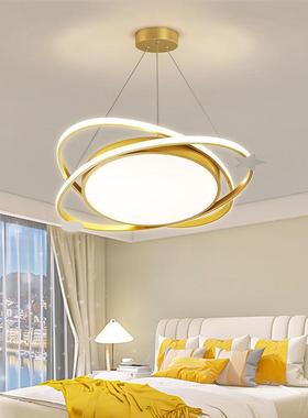 餐厅吊约灯简饭厅餐桌吧台卧室轻奢灯2025年72023新款中大气山灯