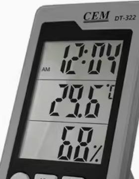 2CEMD-32台式温591湿度办公桌带表闹铃给您温度表DTT322型温度表