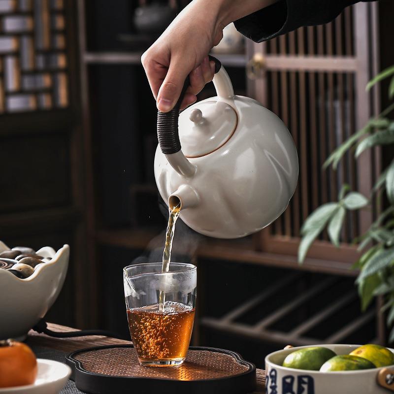 化陶瓷泡电陶炉日式提梁壶茶壶烧水tssc0010壶茶器煮德茶器围炉煮