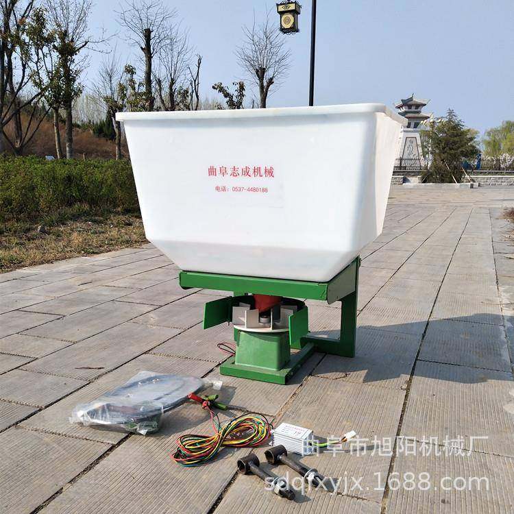 道车路融雪盐小型撒机载UYV抛式化雪撒盐机电动三轮车后挂式撒机