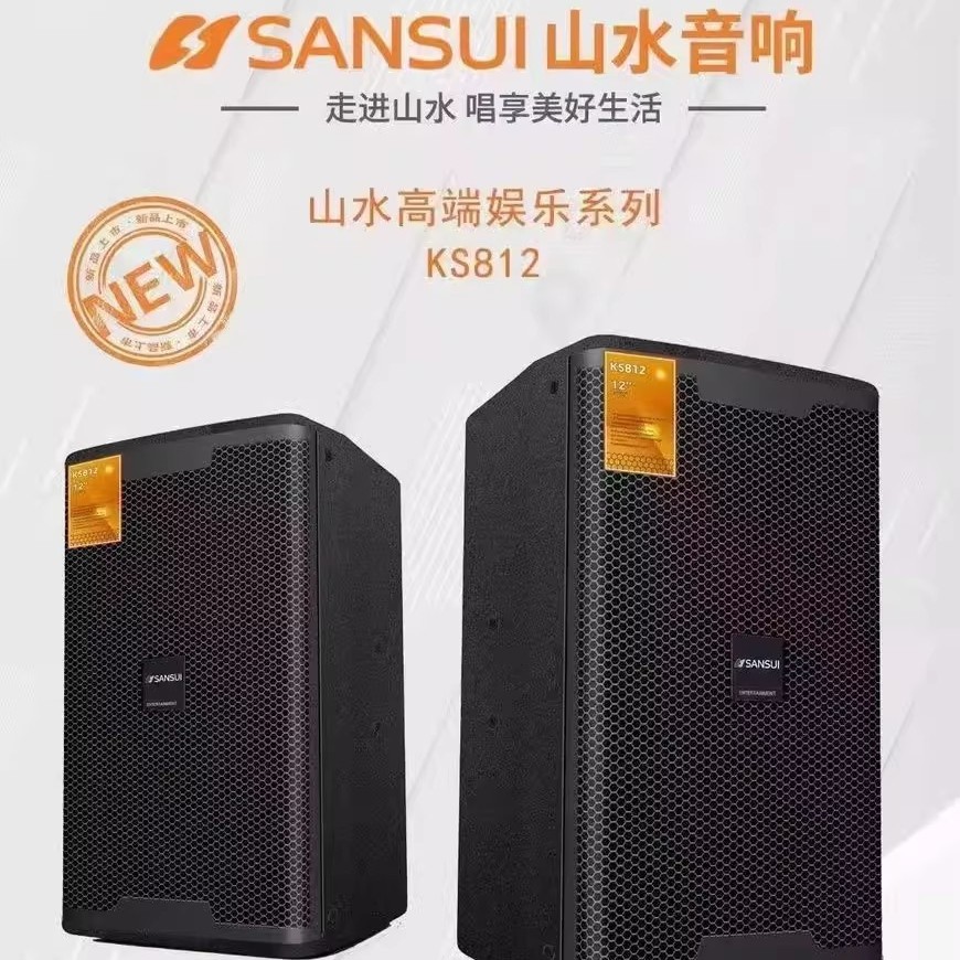 山水KS812家用K歌影院音箱
