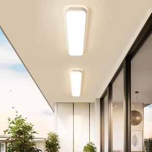 过道走廊灯202963年新款5现代简约入户玄台衣帽间灯关长条阳吸顶