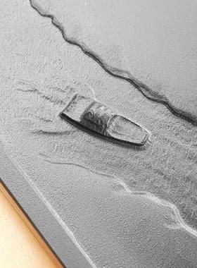 然乌天金茶石22491茶盘家用2025新款浮托雕茶台海客厅高档功夫一