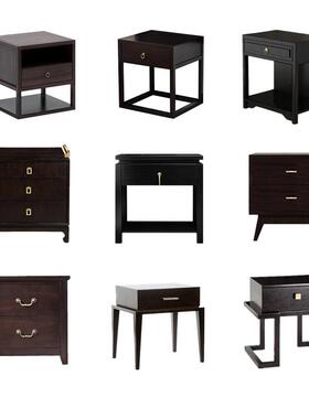 床70633头新中现式实木家免安装抽具屉简约原木收纳设计轻柜奢可