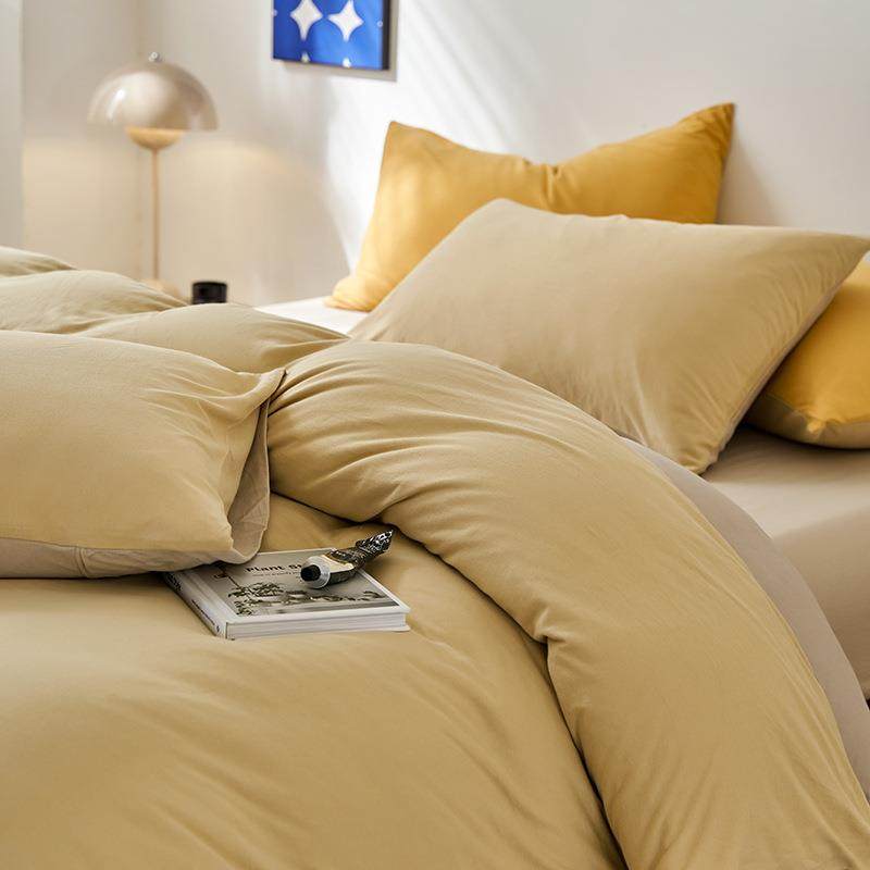 母婴级A天竺棉件棉四套全棉针织套件宝宝类床上用品纯SJT58.5床单