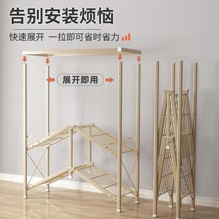 免安用装 衣柜家用卧室折简易叠组布衣M51柜出租房收纳柜挂衣柜衣