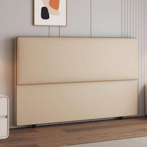 窄现代146简约风头床极头单买实木靠背板款床包落软地一体猫爪皮