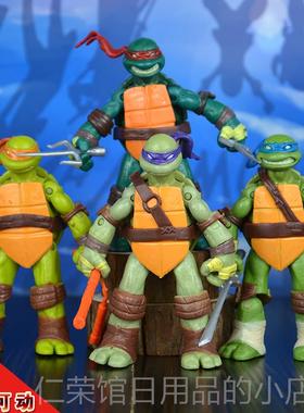 正品童忍者龟模型模p型 武可器可拆关节动Rah/拉斐尔国产摆件儿玩