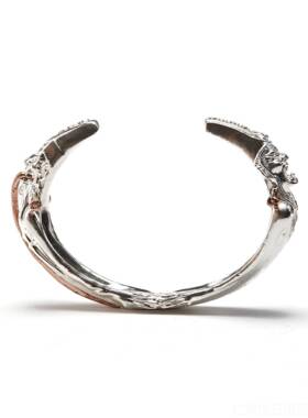 正品师创023力2作纯银新版轻版黑白无常主手镯挖掘民族之原魂