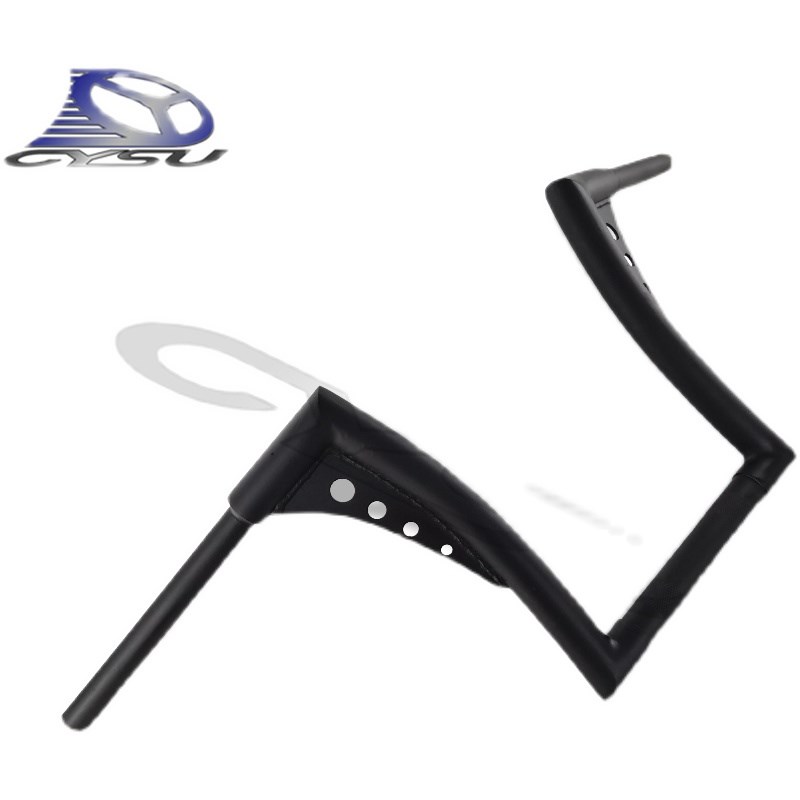 适用于摩枭0MS /0MG改装车把 小火神改装复古哈雷方向把