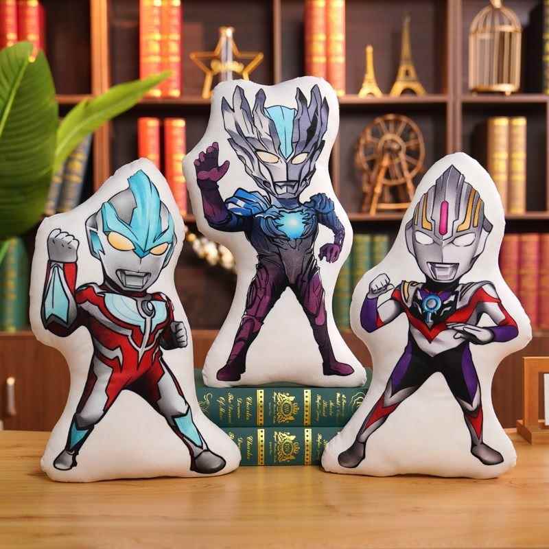 迪迦奥特毛绒公仔男孩陪睡觉安抚布娃娃玩偶儿童大号抱枕