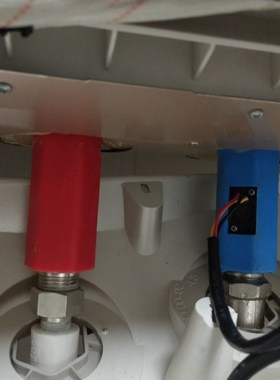 适用万家乐D50-S6.2i蓝色冷水出水断电进水 出水管电热水器防电墙