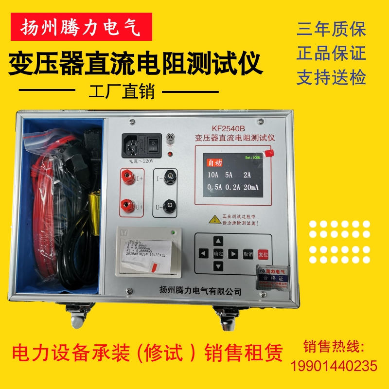 10A20A变压器直流电阻测试仪10A20打印带蓄电池直流电桥直阻仪