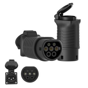 电动汽车车端取电器新能源对外放电便携式户外露营放电取电巴西规