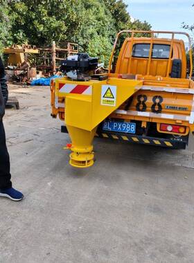 汽融雪剂撒布挂机.03462皮卡车融雪撒布机市政公路环油卫除雪撒盐