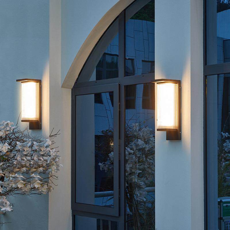 户外壁灯2灯023YG-BD13新款极简壁灯防水外墙别能墅庭院花园外太