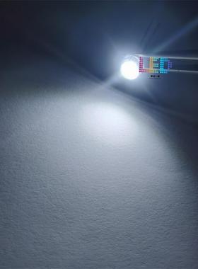 F5草帽HOM白色0.5瓦光4.8M草帽型白0M.5W5M超高亮白灯LED插件灯M