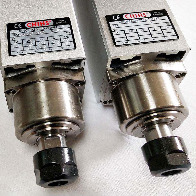木工封边风冷形机切方割电轴CHI370高速主轴电机雕刻主机电主轴