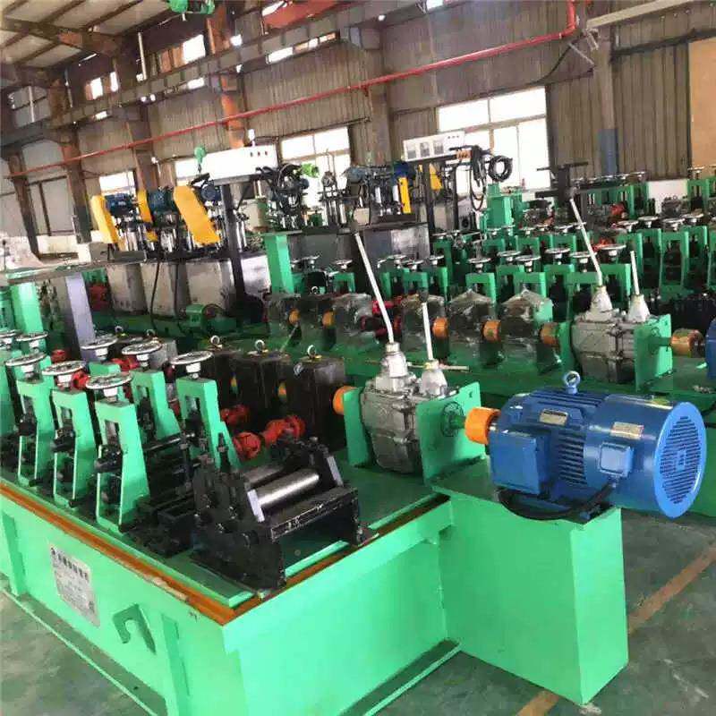 05060机874不锈钢直缝管管焊管机产线方管圆管大口径制4管生机生