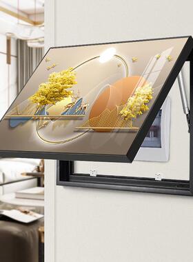 电表盒箱饰画免打孔现装ysj22043代轻奢配电箱遮挡电闸箱源开关电