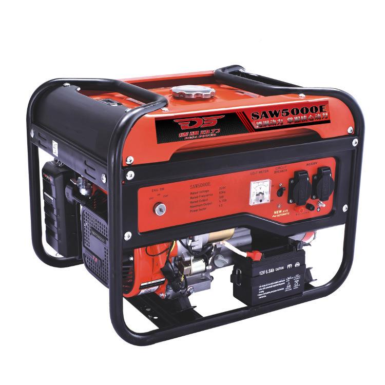 SAW500E5kw0/5千V瓦汽油发电机SAW500E220V380V12汽油发电机