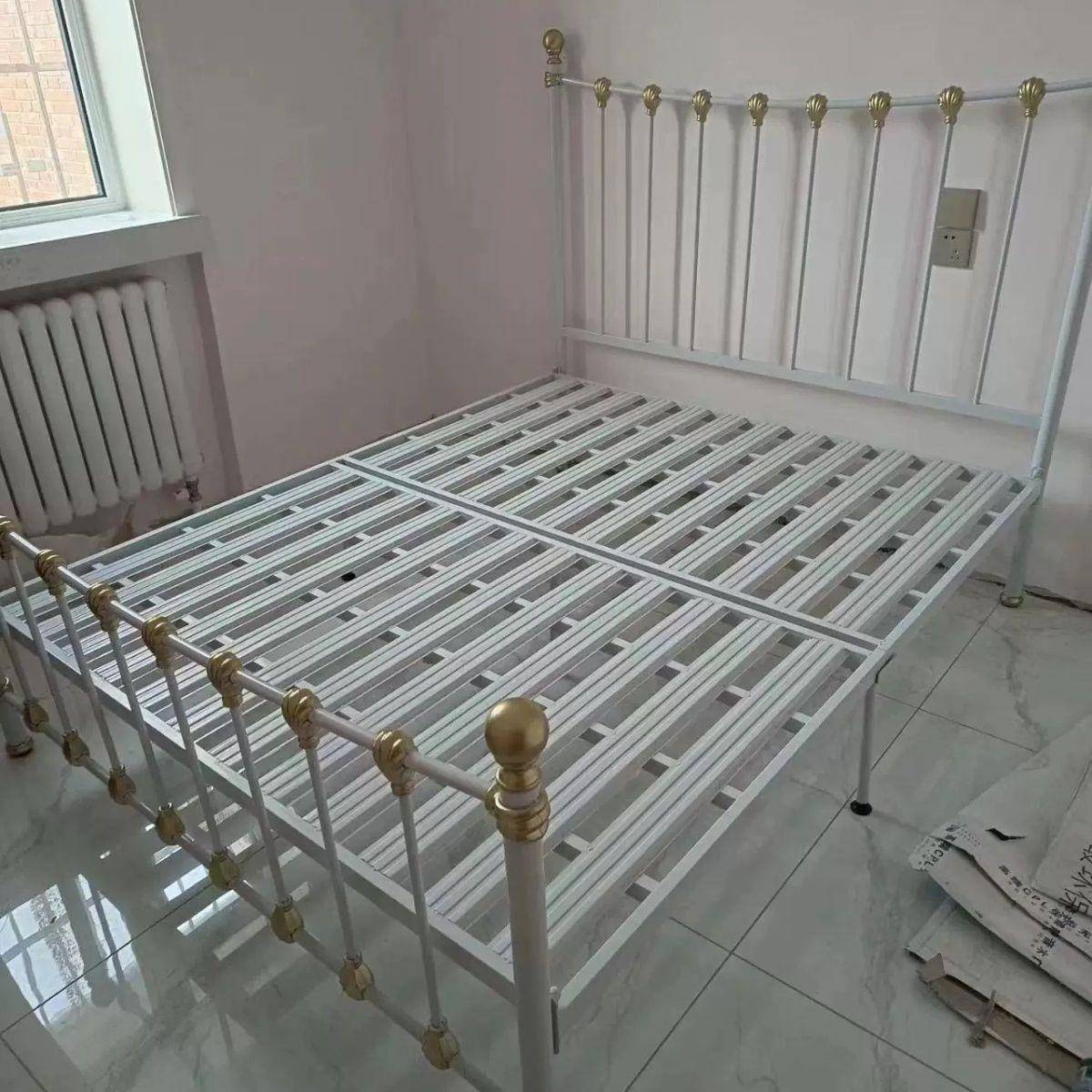 欧儿式成人铁床2双人床1.艺8米1.5米单人床现代简约1.米CML童公主