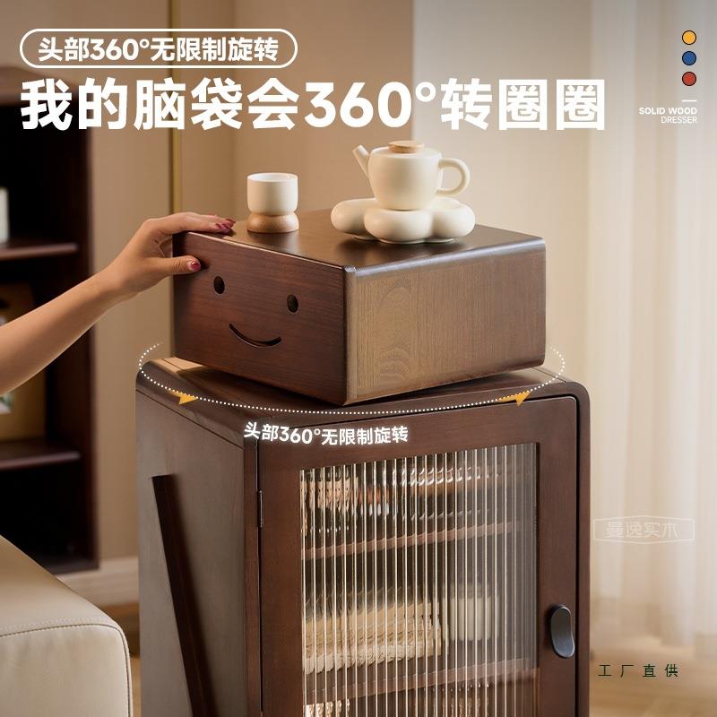 实木斗柜柜客电视柜旁小厅立柜沙发边柜卧室置物人子机985器床头