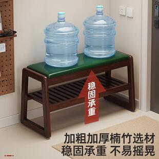 可坐换鞋竹凳收纳一体穿鞋凳门凳入户门进式口楠鞋架轻91057奢高