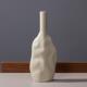 美摆联仿饰界陶瓷黑白OML花瓶件软装 客厅酒装 店餐厅会所石头摆件