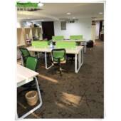 017龙华新区位家现代2位办公卡位厂4人人职员桌简约开放式 办公