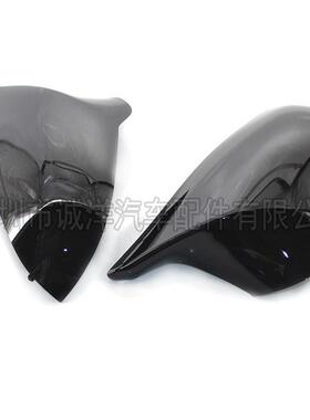 适用改于宝马F8M3车F820M4倒镜壳装牛角后视61662镜外壳左驾车