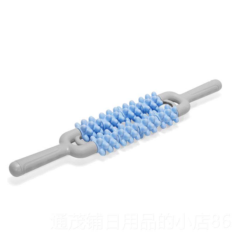 正品狼棒牙滚腿轮按摩器放松腿小肌滚肉滚轴腿部按摩筋膜棒擀筋棒