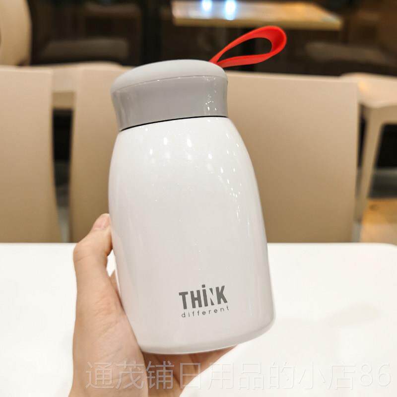 正品大肚保温务杯商高级杯女士小巧便携学生水杯男款防值摔高颜简