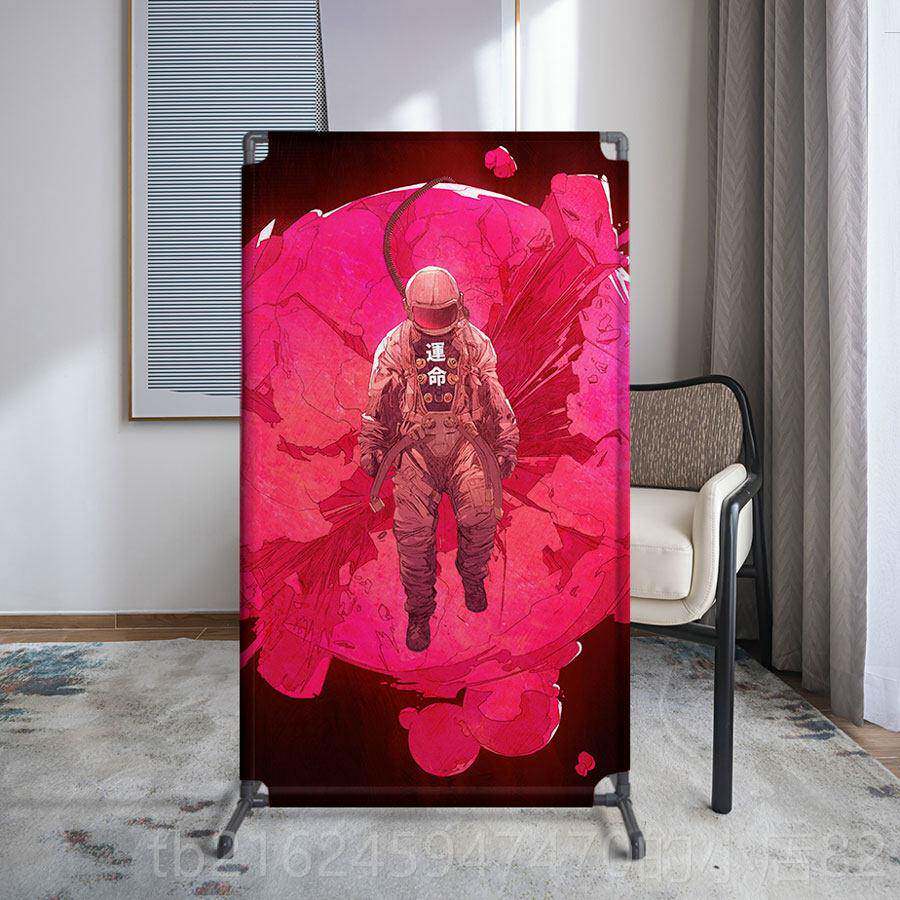 高档明星宇科员家庭商装业地板屏幕幻装饰阻挡轻量级组可移航动座