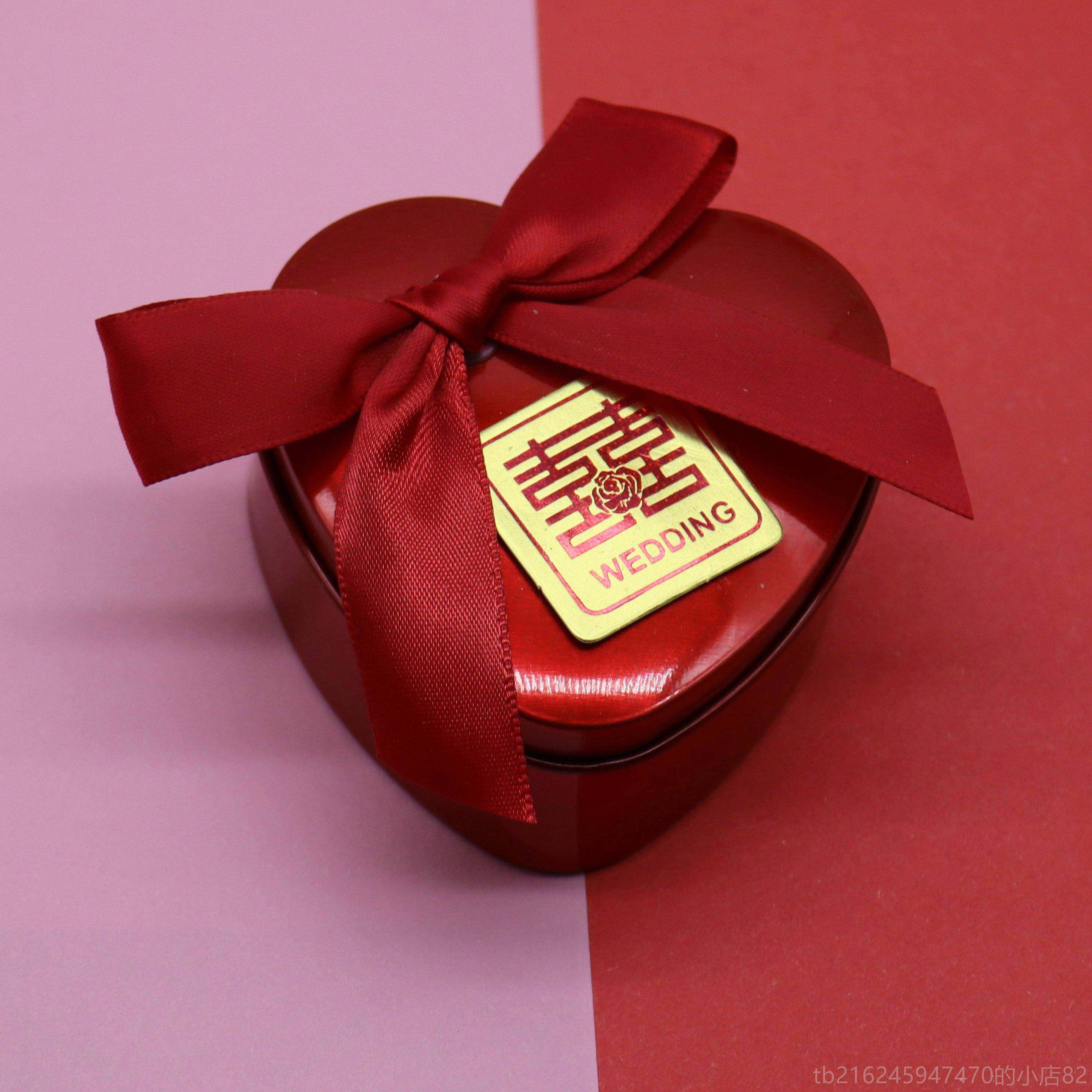 高档新装款心形口铁喜糖盒子创意品糖果盒马个性喜糖礼包婚庆中号,节庆用品/礼品,糖盒/糖盒配件,淘宝优惠券,粉丝福利购,淘宝优惠卷