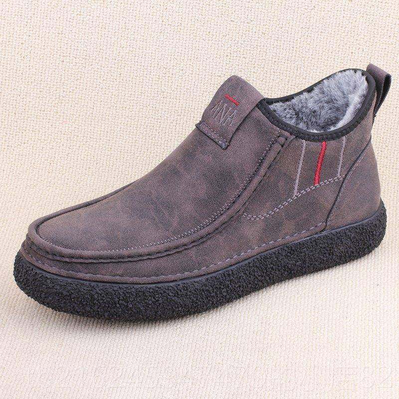 高档冬季男鞋加绒加老北京布厚鞋棉鞋男防滑软休底中老年闲爸爸保,流行男鞋,棉鞋,淘宝优惠券,粉丝福利购,淘宝优惠卷