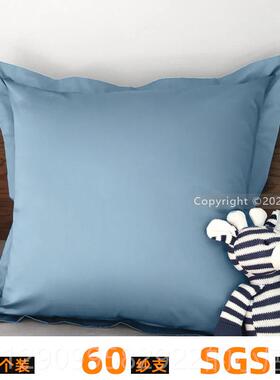 正品纯靠棉床上大垫套北欧抱枕套含芯5x65x60卧室不ins风床头6靠
