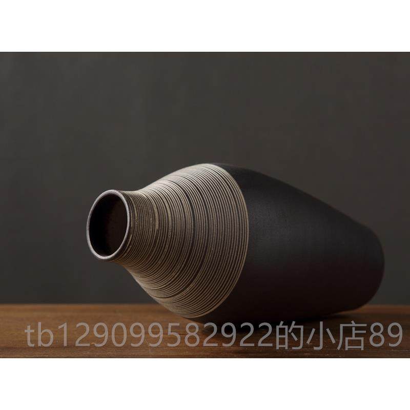 正品创抽花象陶瓷艺品客厅意电视柜摆件北欧简约术黑白家居装饰品