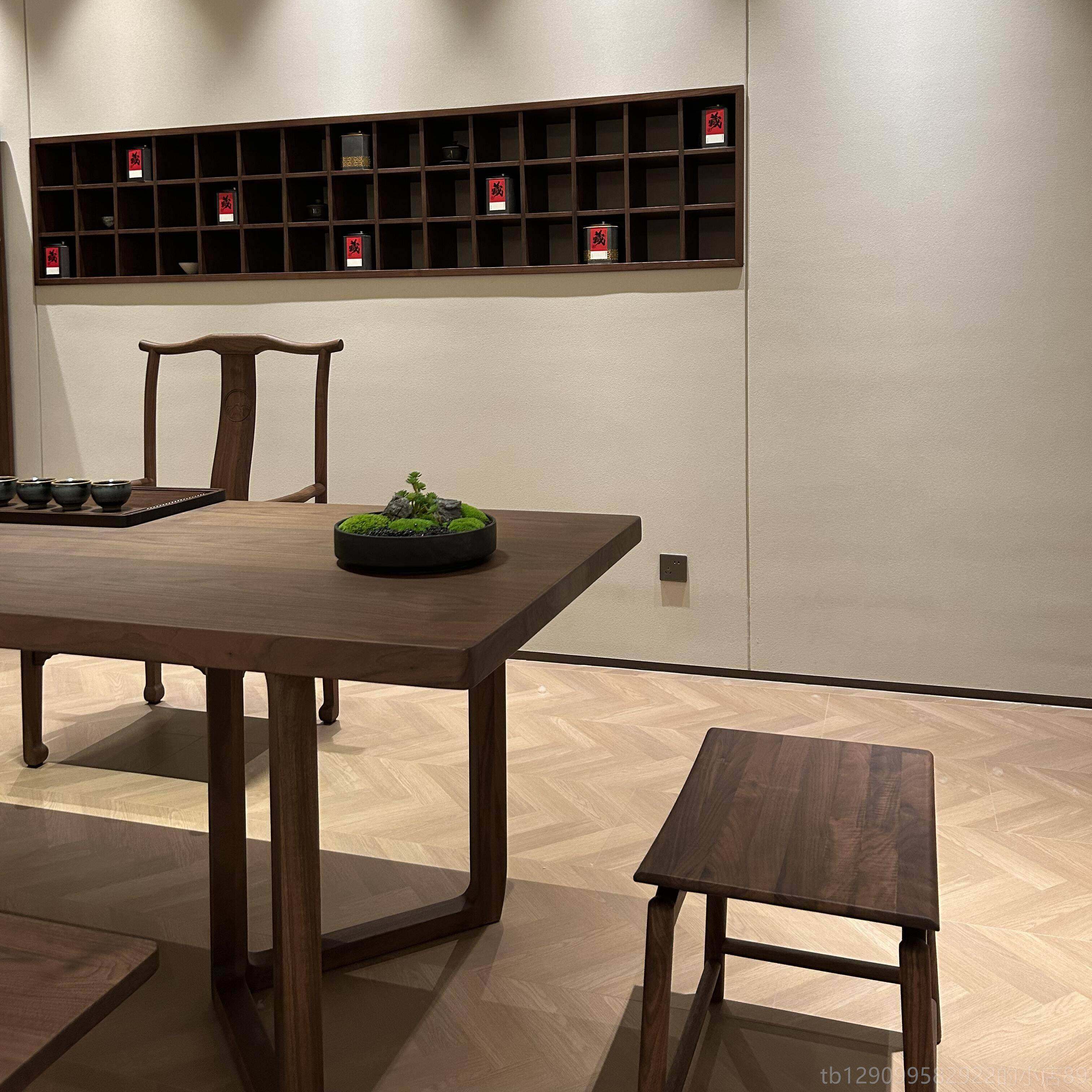 正品新中式茶桌椅组合禅意实胡木办公室休闲民宿桃茶台黑蜡白木茶,住宅家具,家用茶台/茶桌,淘宝优惠券,粉丝福利购,淘宝优惠卷