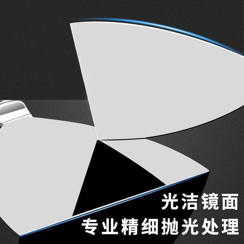 一把老手一体油灰刮刀批刀清洁铲刀加厚不锈钢腻子装修抹子刮灰刀