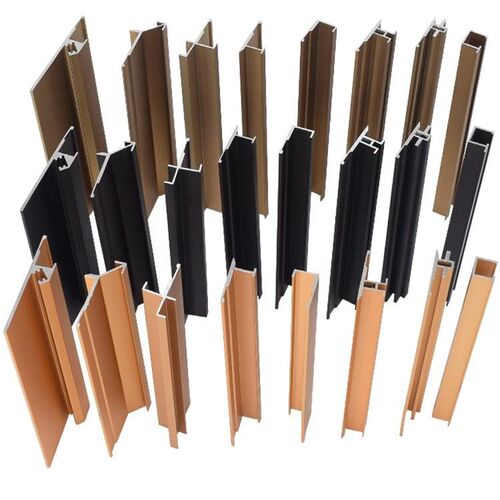 9厘铝合金木饰面板收口条背景护墙板装饰条18mm金属工字阳角线条